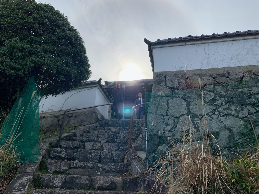 華台山三鈷寺参道