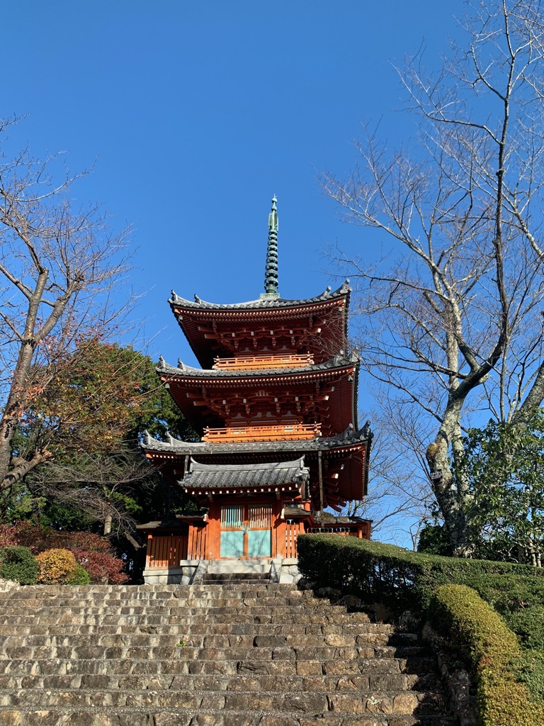 奥山方広寺三重塔