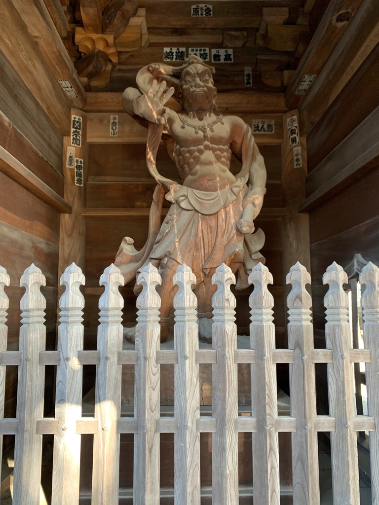 瑞鳩峰山報恩寺吽形