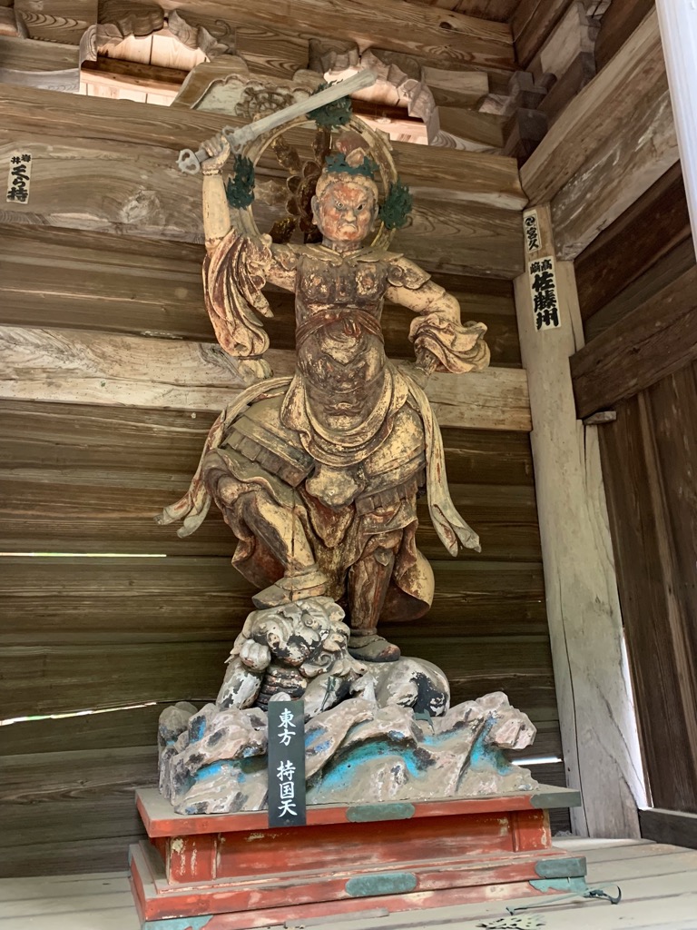 鳳仙寺吽形像