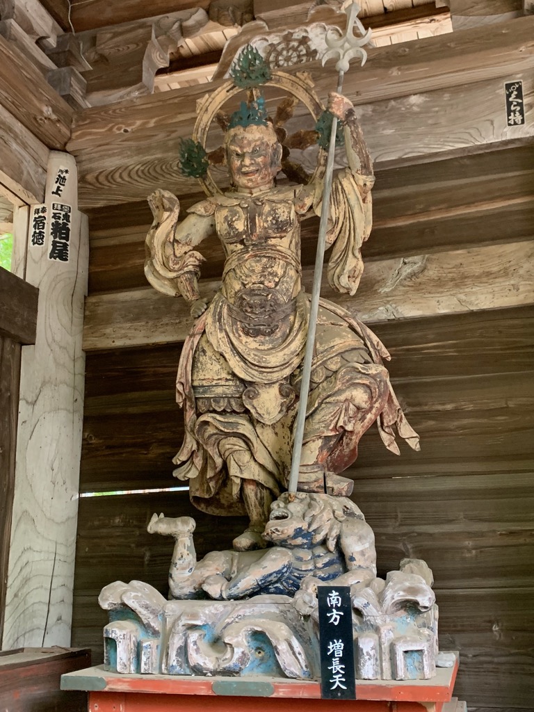 鳳仙寺阿形像