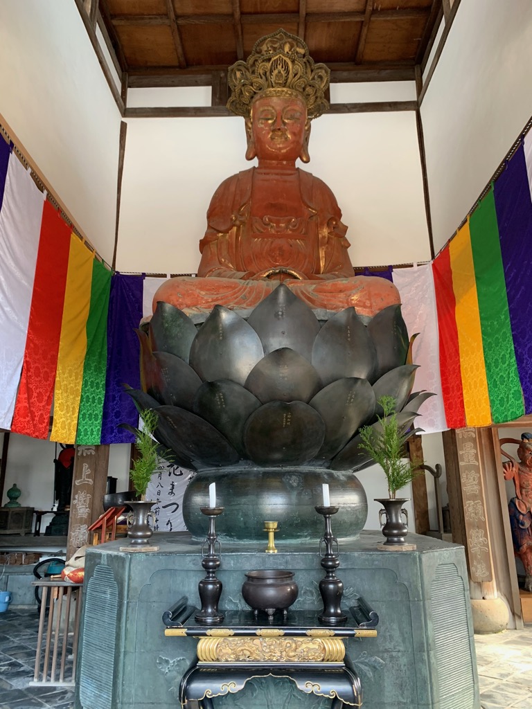 海雲山晧臺寺大仏殿内陣