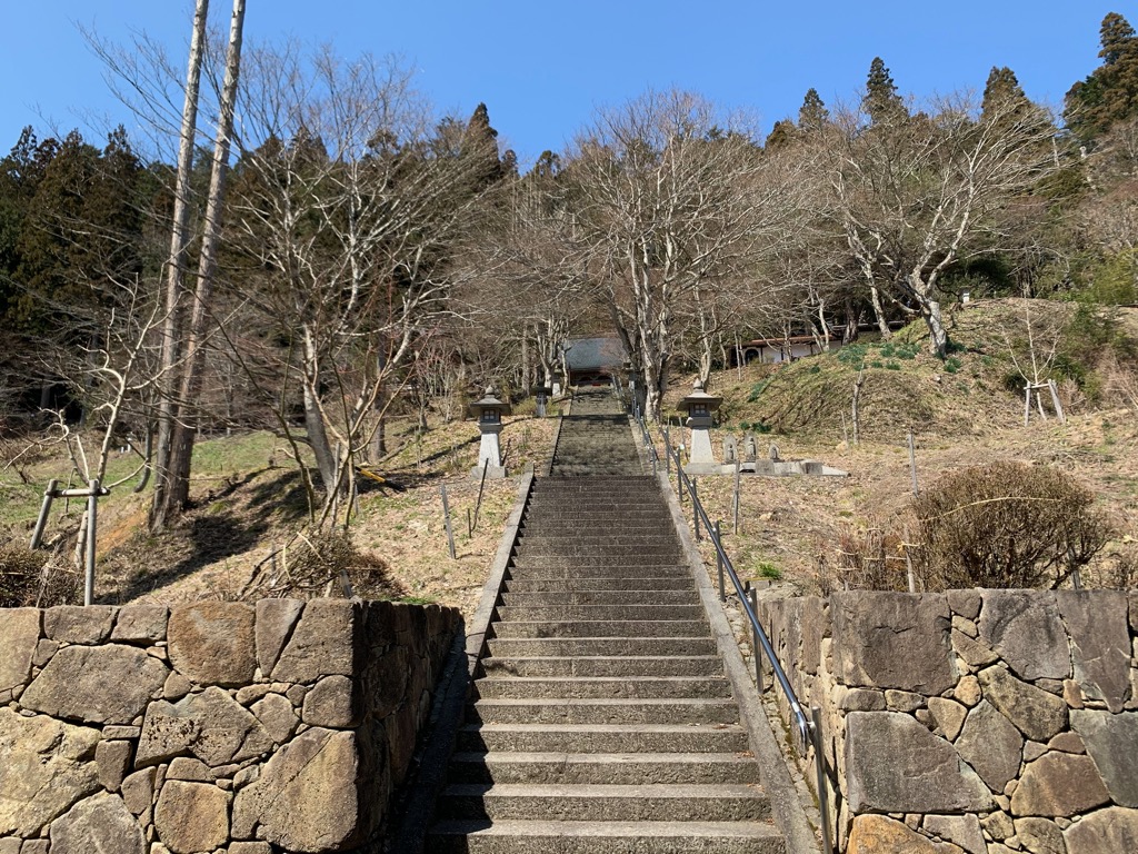 袈裟山千光寺参道