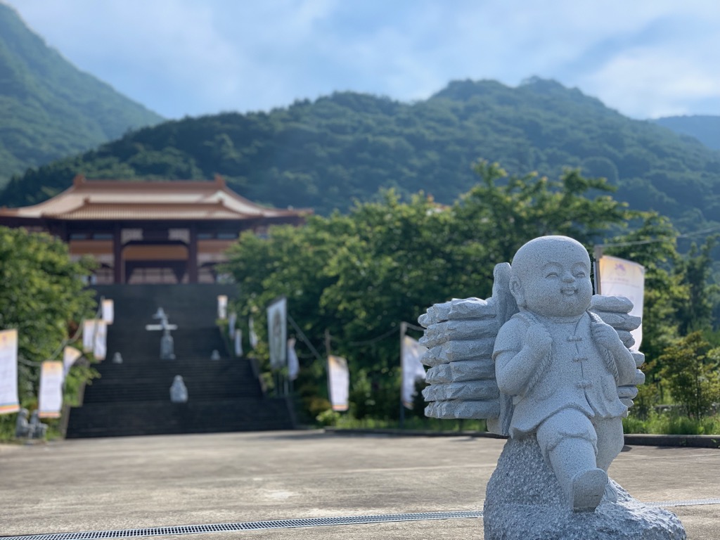 法水寺参道