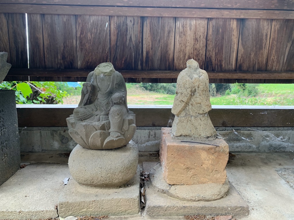 岩井山千年寺廃仏毀釈跡